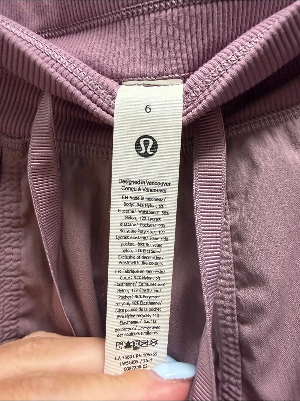lululemon athletica Straight Leg Pants in Dusty Rose
